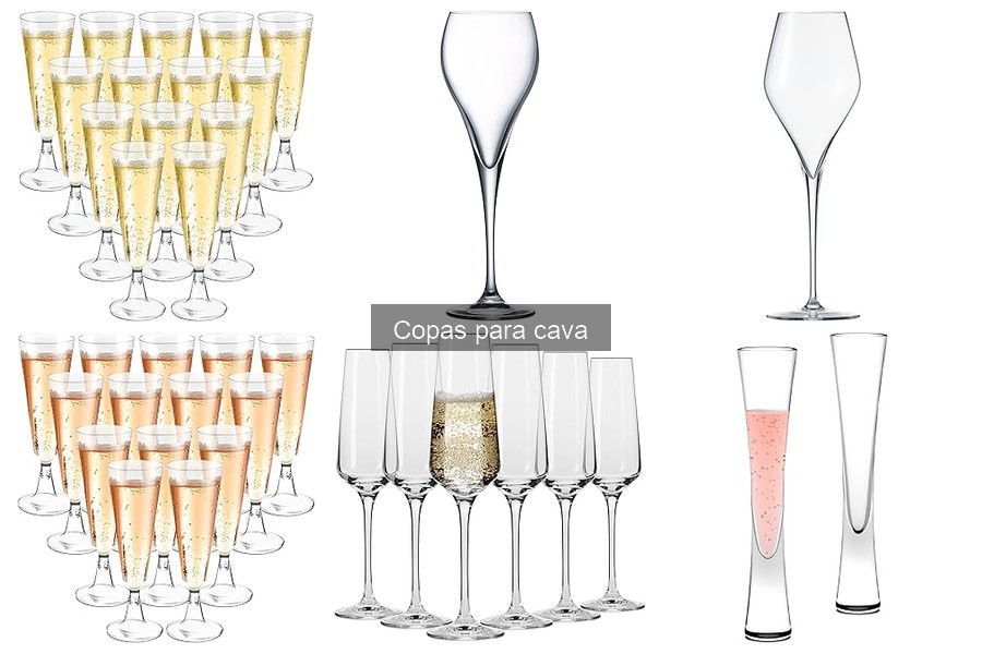 ** Tamaño ideal de copa de cava: ¿Cuál elegir para disfrutar?