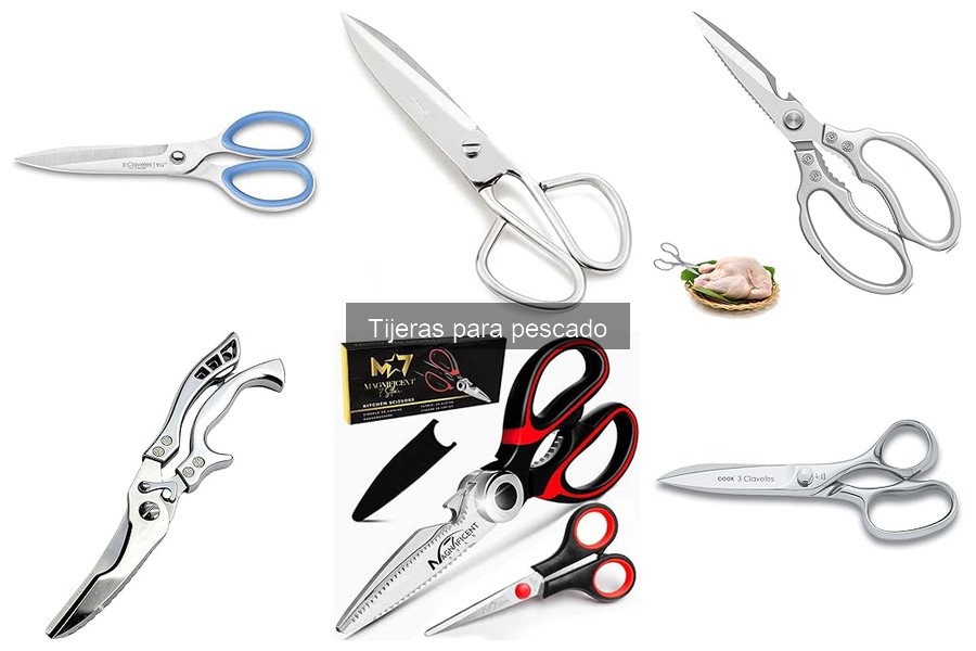 Tijeras para pescado ideales para principiantes en cocina
