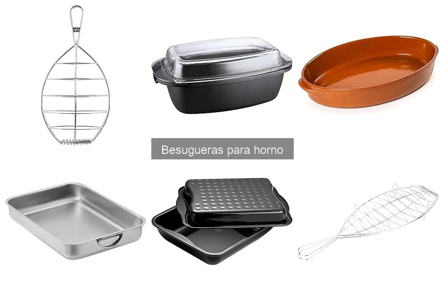 Tipos de besugueras para horno: modelos y materiales