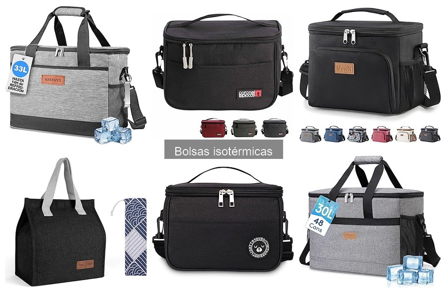 Tipos de bolsas isotérmicas: características y usos