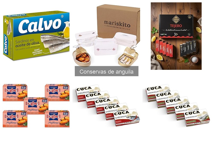 Tipos de conservas de anguila: conoce las mejores opciones