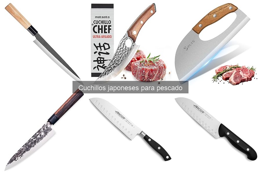 Tipos de cuchillos japoneses para pescado: guía completa