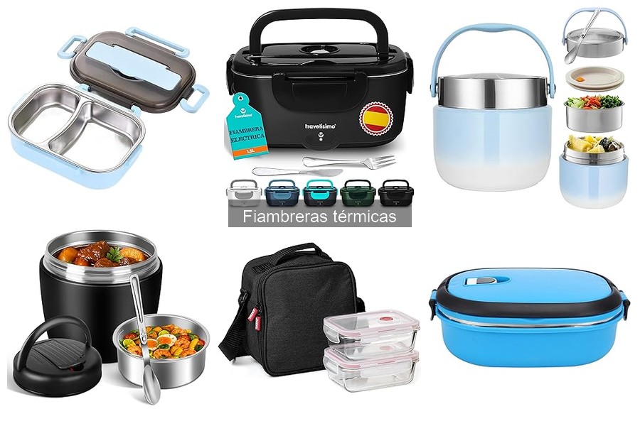 Tipos de fiambreras térmicas: ¿Cuál elegir para tus comidas?