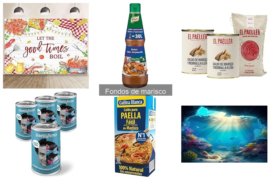 Tipos de fondos de marisco: usos y consejos para cocinarlos