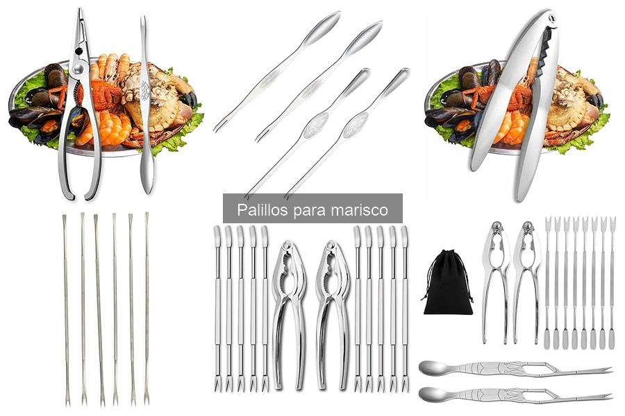 Tipos de palillos para marisco y sus usos esenciales