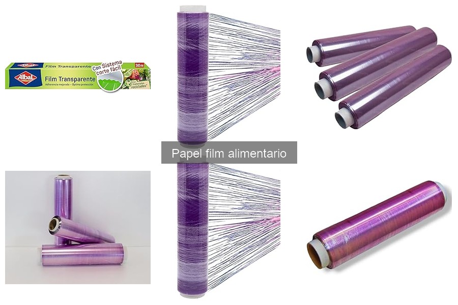 Tipos de papel film alimentario y sus usos en cocina