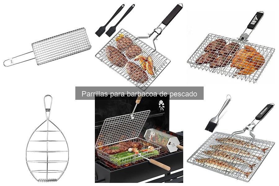 Tipos de parrillas para barbacoa de pescado: guía completa