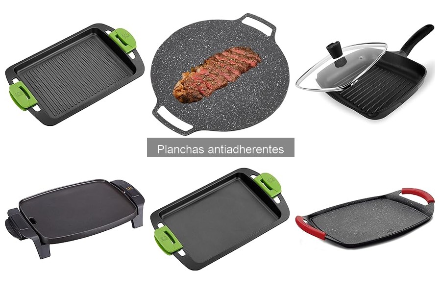 Tipos de planchas antiadherentes: descubre las mejores opciones