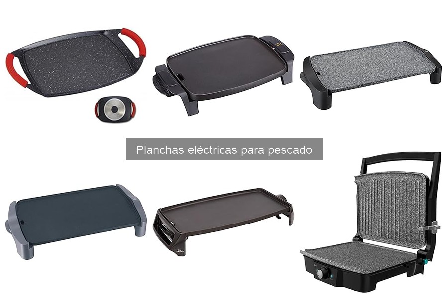 Tipos de Planchas Eléctricas para Pescado: Características