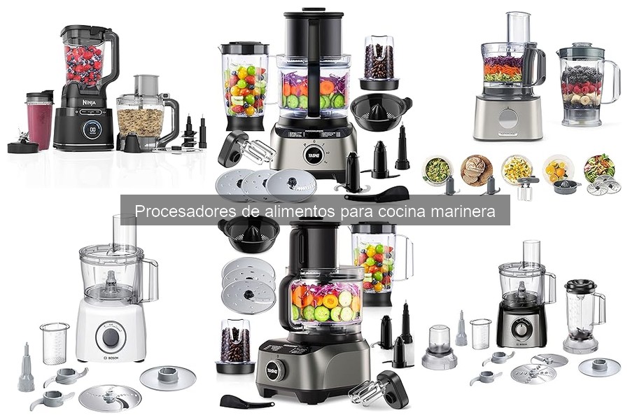 Tipos de procesadores de alimentos para mariscos y pescados