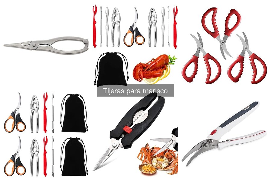 Tipos de tijeras para marisco: ¿Cuál elegir?