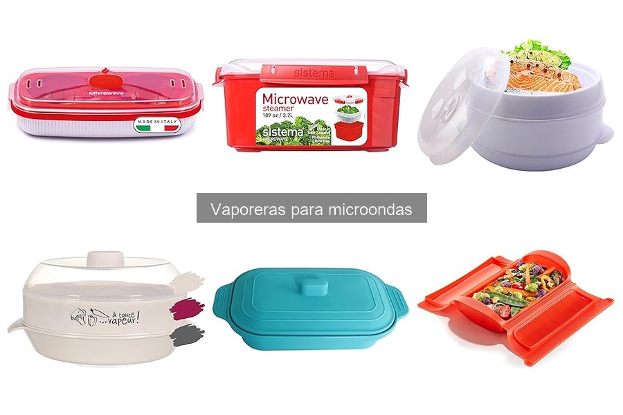 Tipos de vaporeras para microondas: Guía completa