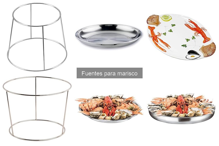 Todo sobre las fuentes para marisco: características y usos
