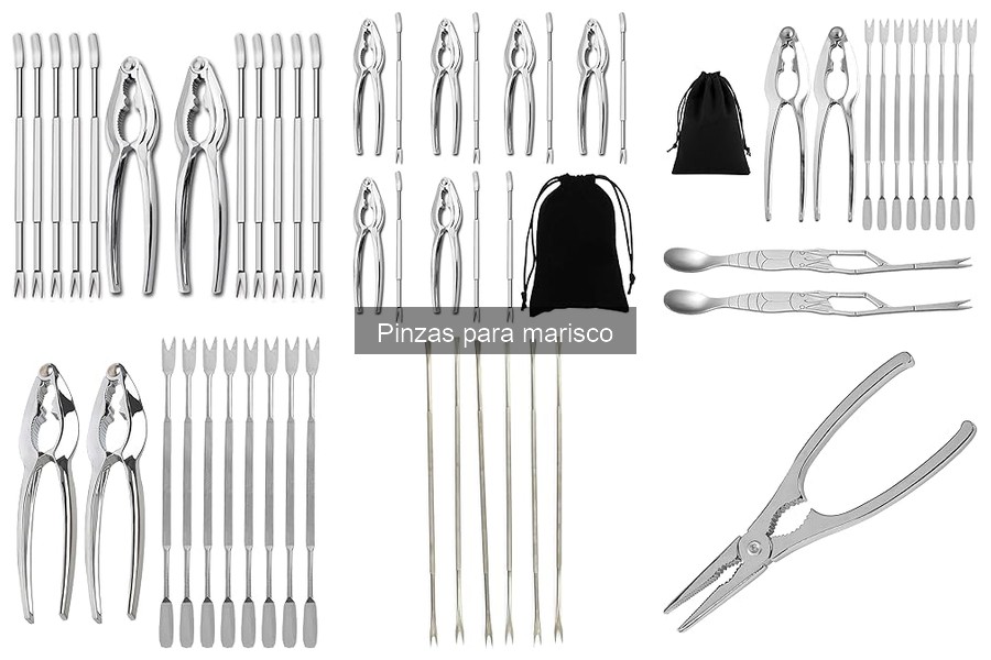 Todo sobre las pinzas para marisco: usos y diseño