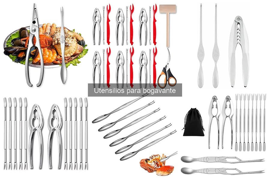 Utensilios esenciales para preparar bogavante en casa