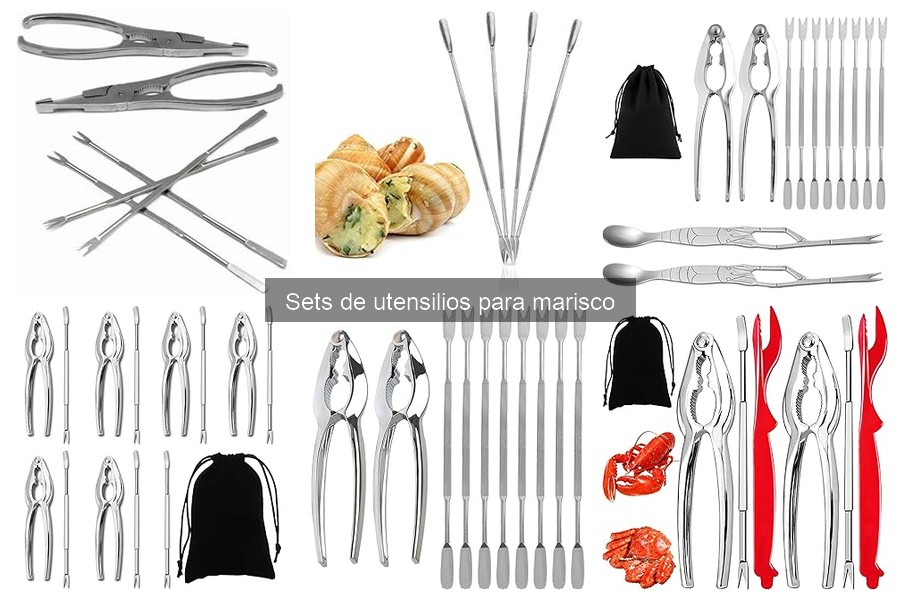 Utensilios esenciales para una cena de mariscos en casa