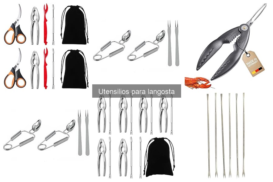 Utensilios para langosta: Dónde comprarlos a buen precio