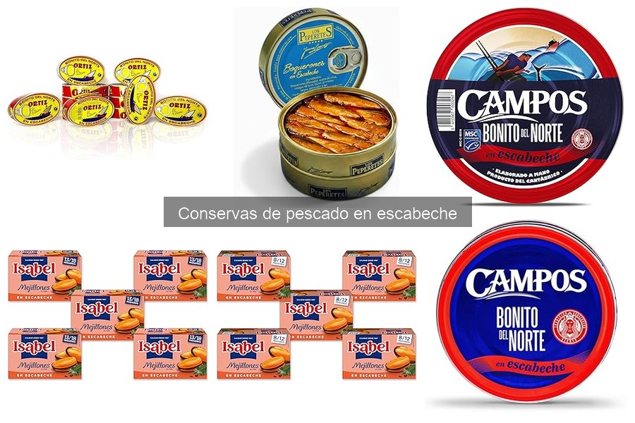 Valor nutricional de las conservas de pescado en escabeche