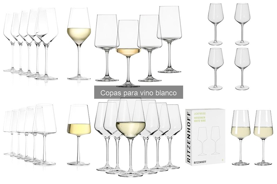 Ventajas de Copas de Diferentes Tamaños para Vino Blanco