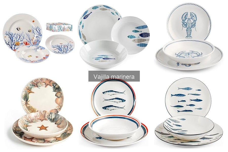 Ventajas de la vajilla de cerámica para mariscos
