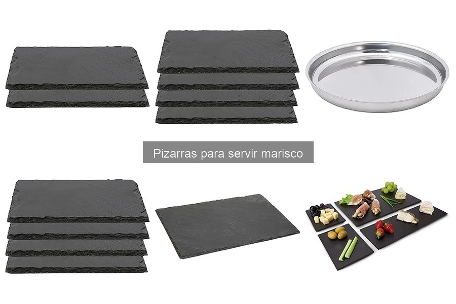 Ventajas de las pizarras para servir marisco en casa
