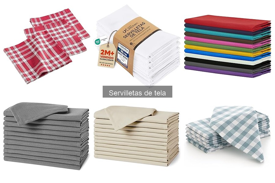 Ventajas de las servilletas de tela en la cocina