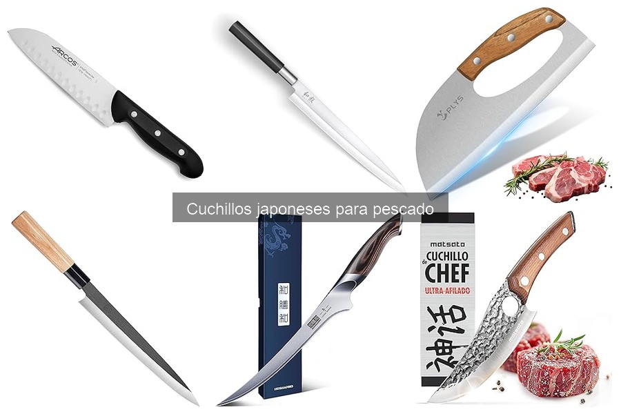 Ventajas de los cuchillos japoneses para pescado en tu cocina