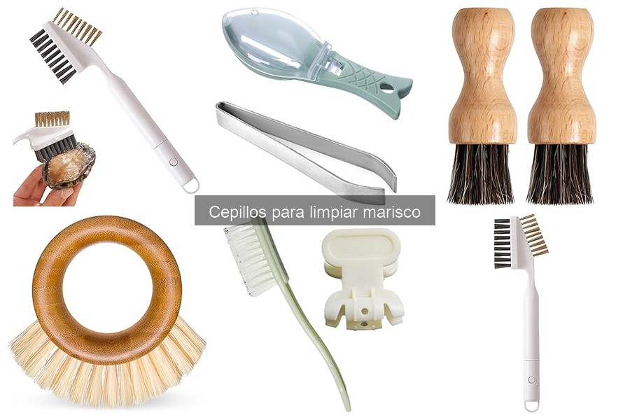 Ventajas de usar cepillos específicos para limpiar marisco