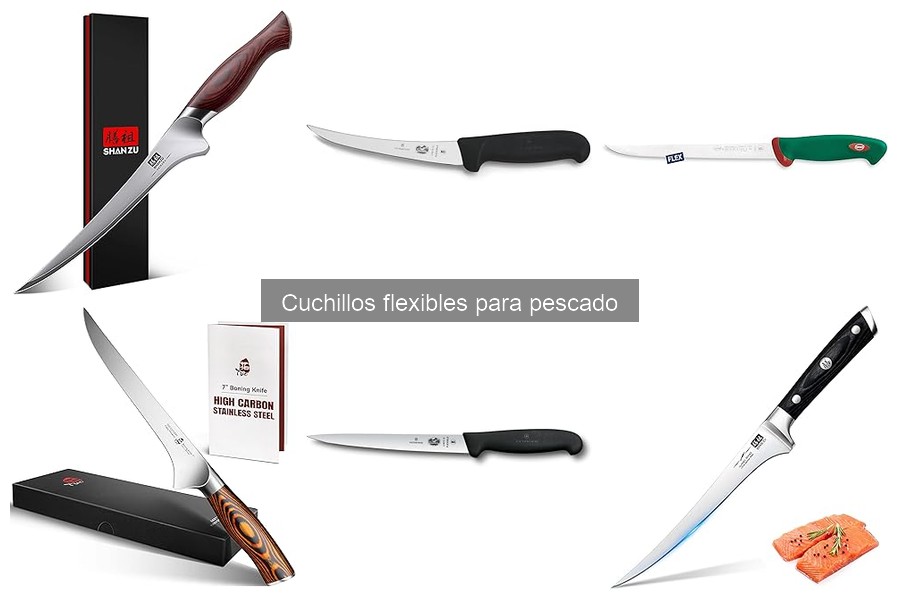 Ventajas de usar cuchillos flexibles para pescado en la cocina