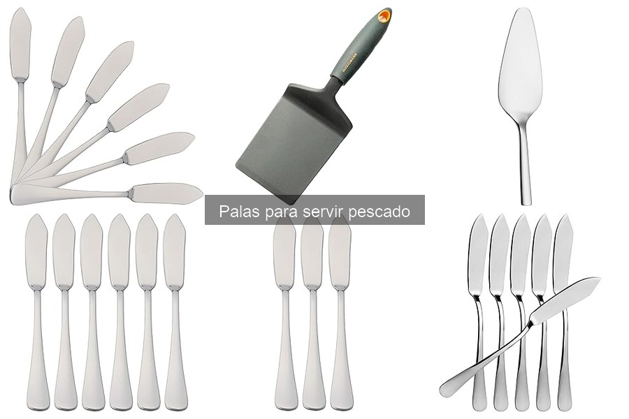 Ventajas de usar palas para servir pescado en casa