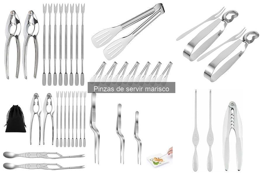 Ventajas de usar pinzas de servir marisco en casa