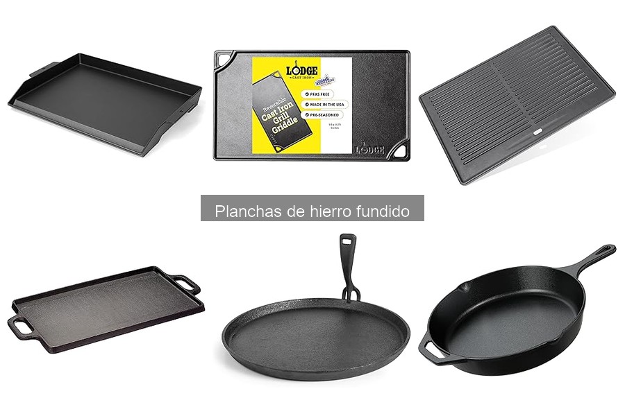 Ventajas de usar planchas de hierro fundido en la cocina
