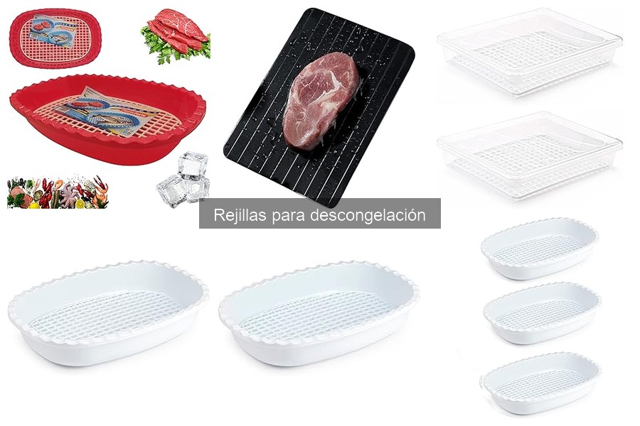 Ventajas de usar rejillas para descongelación en casa