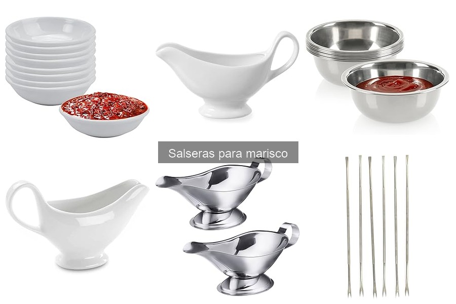 Ventajas de usar salseras para marisco en casa