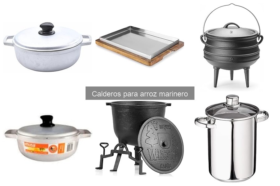 Ventajas de usar un caldero para arroz marinero