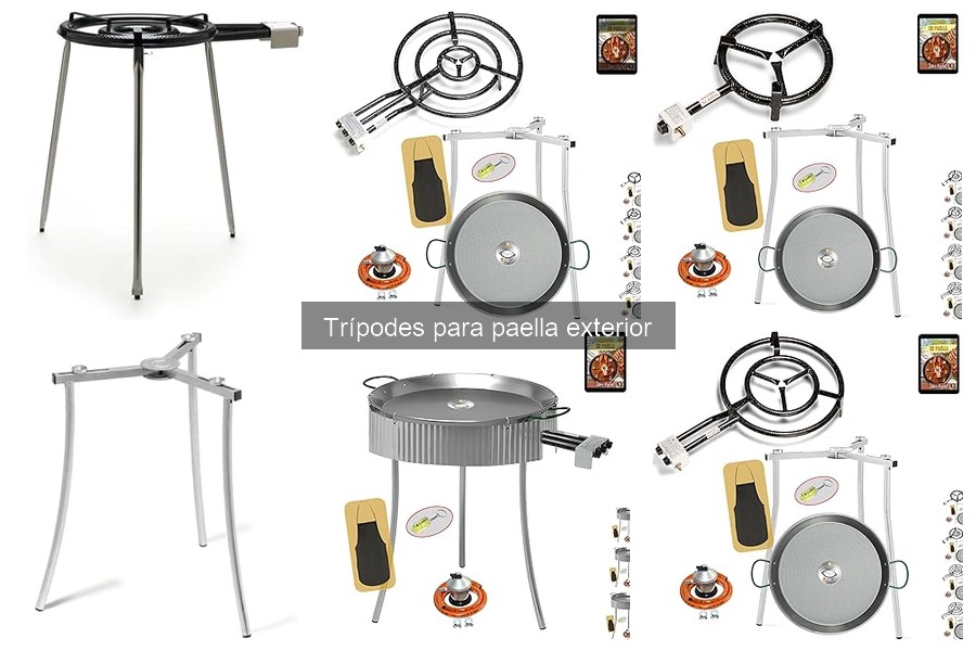 Ventajas de Usar un Trípode para Paella Exterior