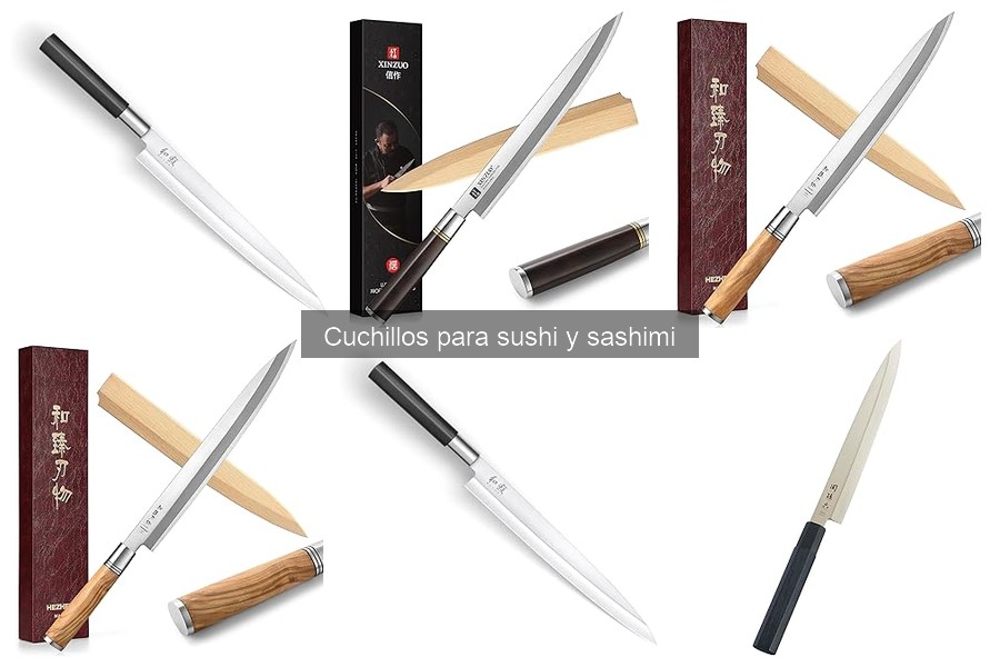 Ventajas y desventajas de cuchillos de sushi de gama alta