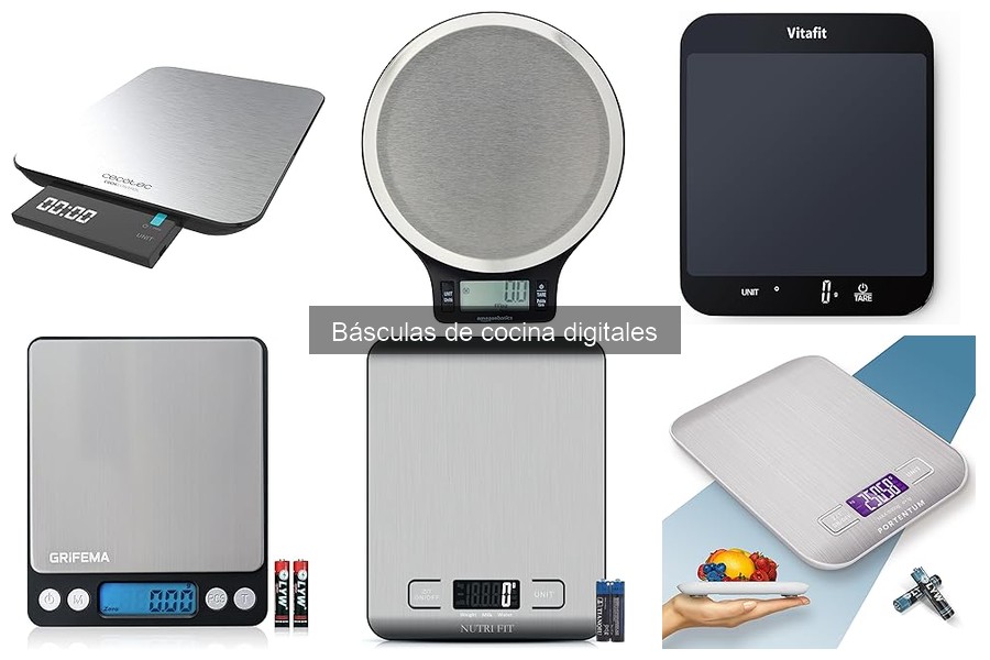 Ventajas y desventajas de las básculas de cocina digitales