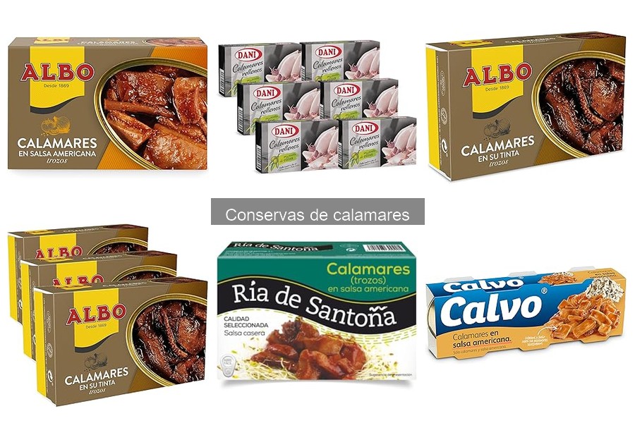 Ventajas y desventajas de las conservas de calamares