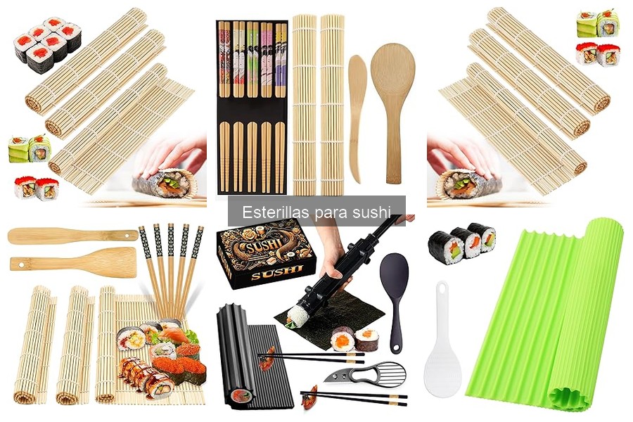Ventajas y desventajas de las esterillas para sushi