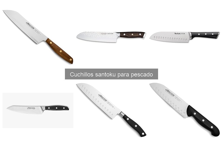 Ventajas y desventajas de los cuchillos santoku para pescado