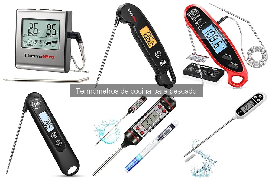 Ventajas y desventajas de los termómetros para pescado